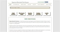 Desktop Screenshot of farmhouserental.com